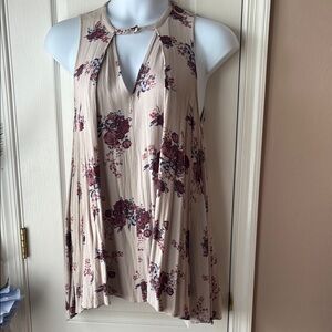 Free People Floral Mini Dress